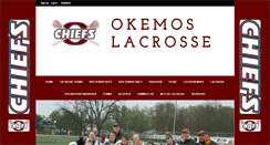 Desktop Screenshot of okemoslax.com